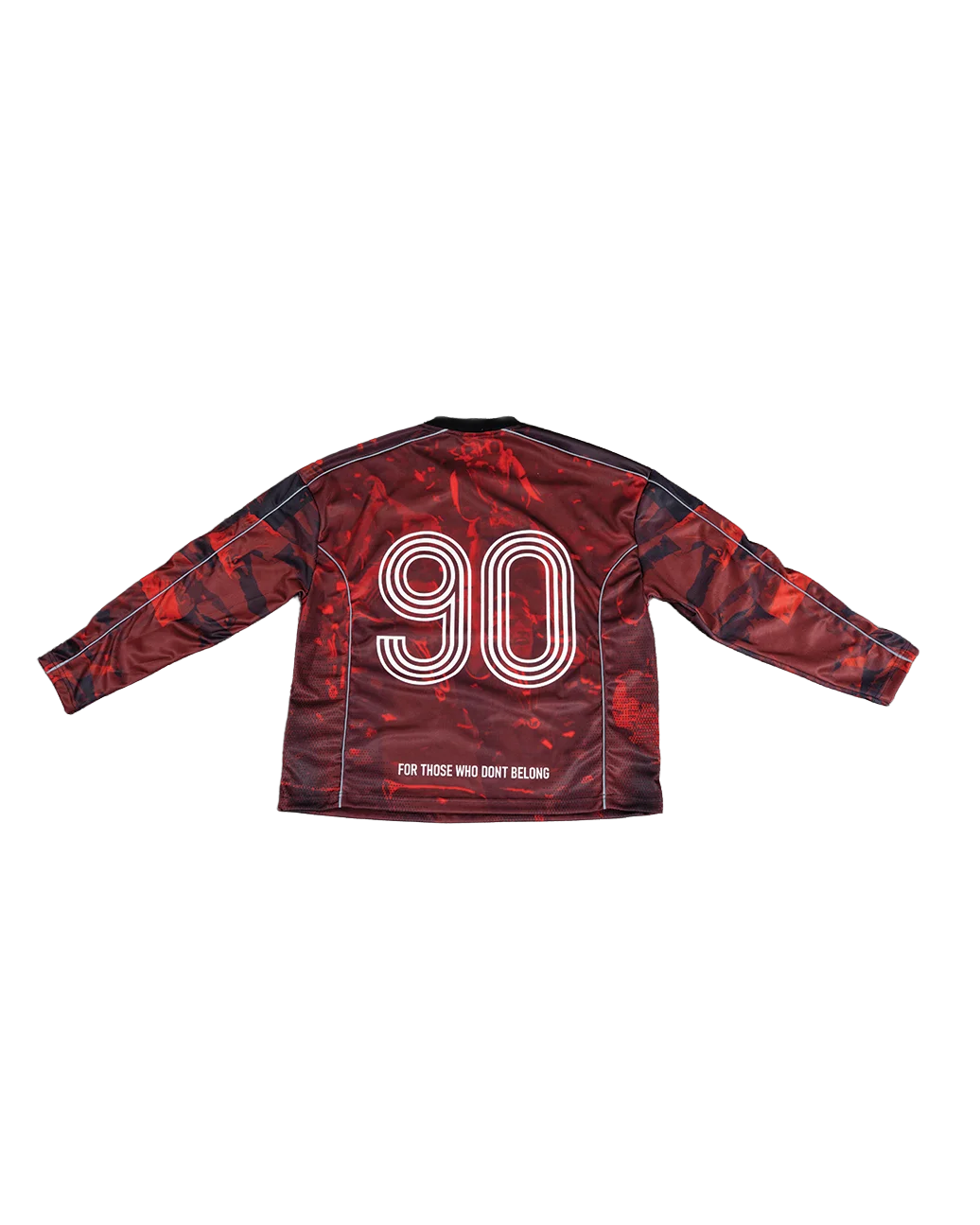 LES BLEUS LONG SLEEVE back view